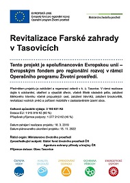 Revitalizace farské zahrady