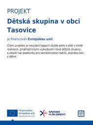 Dětská skupina v obci Tasovice