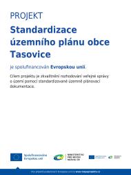 Standardizace územního plánu obce Tasovice