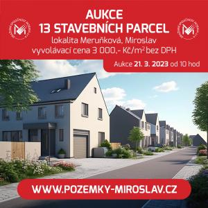 PRODEJ POZEMKŮ MIROSLAV 1