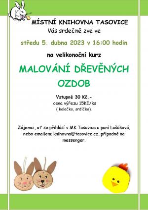 MALOVÁNÍ VELIKONOČNÍCH OZDOB 1